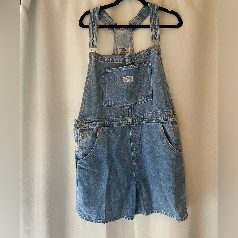 Levi’s Blue Denim Shortalls